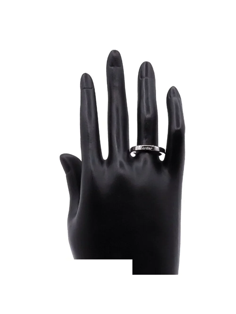 Cartier Lanieres Platinum 55 Ring